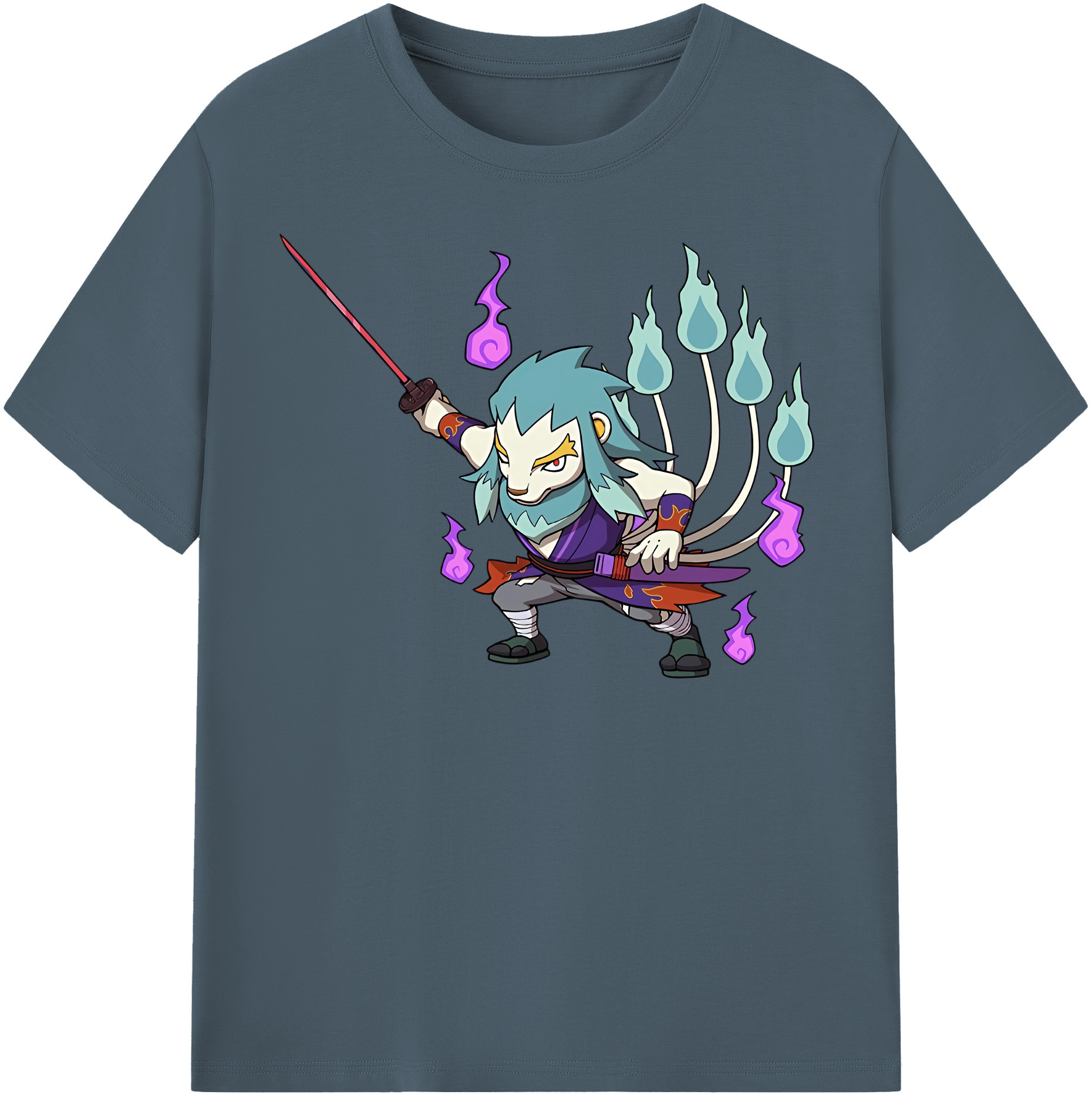 （画像用） 妖怪ウォッチ Yo-kai Watch 綿100％半袖Tシャツ（フロントプリント）